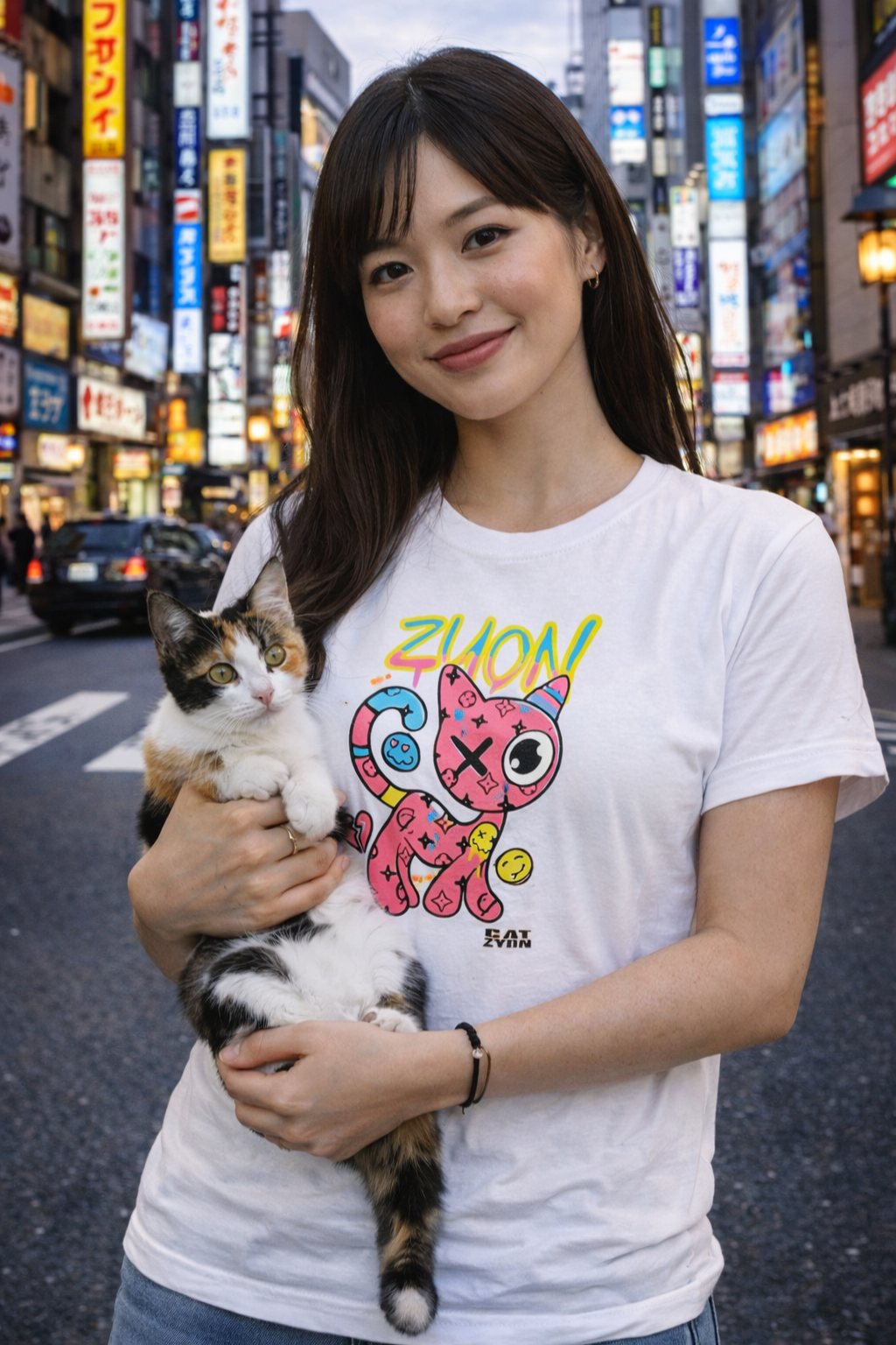 Cat Zyon “Zyon” T-Shirt – Pop Art Streetwear Edition