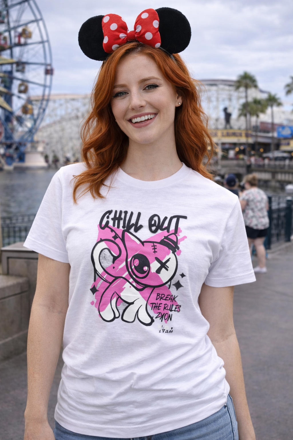 Cat Zyon “Chill Out” T-Shirt – Street Attitude Edition