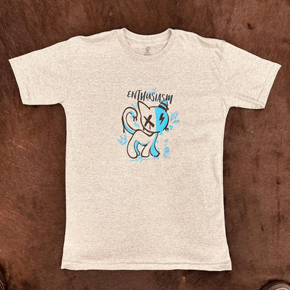 Cat Zyon “Enthusiasm” T-Shirt – Street Art Energy Edition