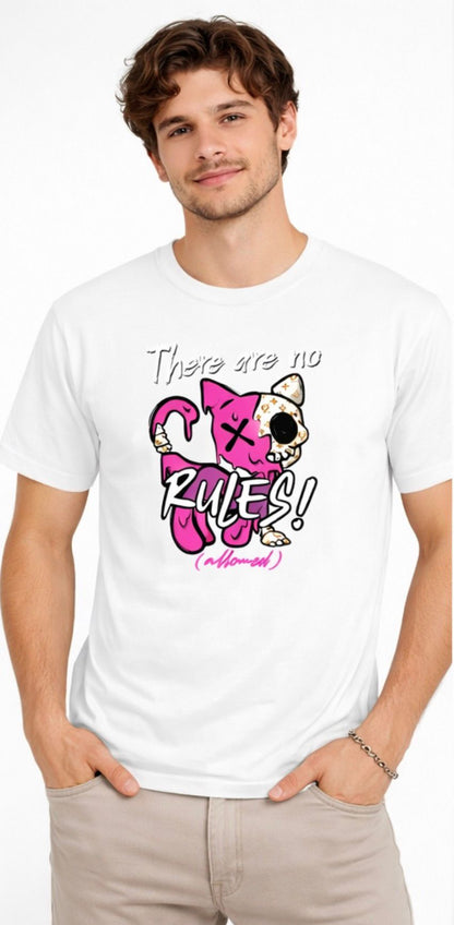 Cat Zyon “There Are No Rules” T-Shirt – Limited Edition Street Art Design